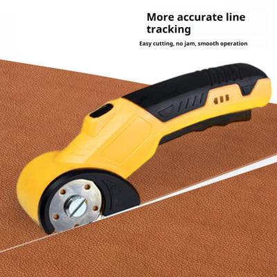 Akkuschneider für Karton Elektrische Stoffschere Hochgeschwindigkeitsmotor Leichtes Design Wiederaufladbarer Rollschneider
