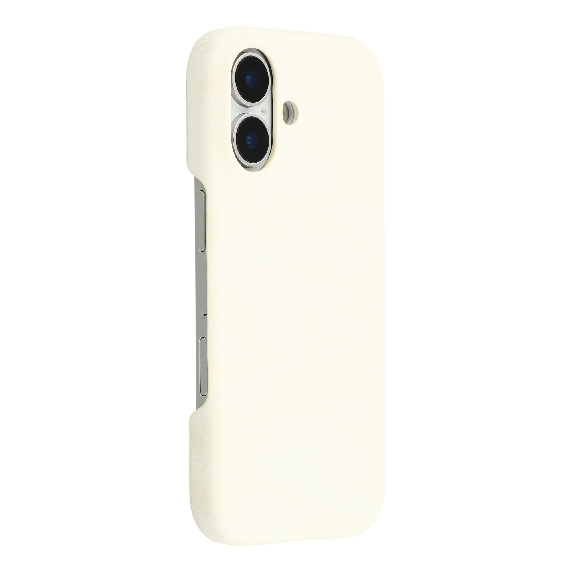 

For iPhone 17 Case Velvet Texture Leather + PC Phone Back Cover