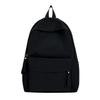 Mochila mochila escolar femenina estudiante universitaria versión coreana ins gran capacidad simple color sólido mochila estudiante de secundaria mochila niños