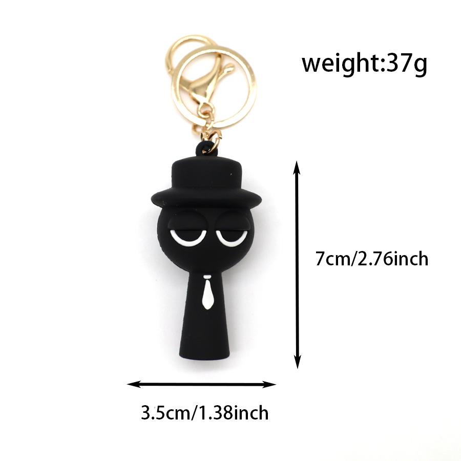 Brelok Rhythm Box Sprunki Ręcznie robiony Wisiorek Lalka Model Peryferyjny do Gry Brelok Wisząca Biżuteria Rhythm Box Ręcznie robiony