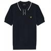 Mens Pique Knitted Polo Shirt