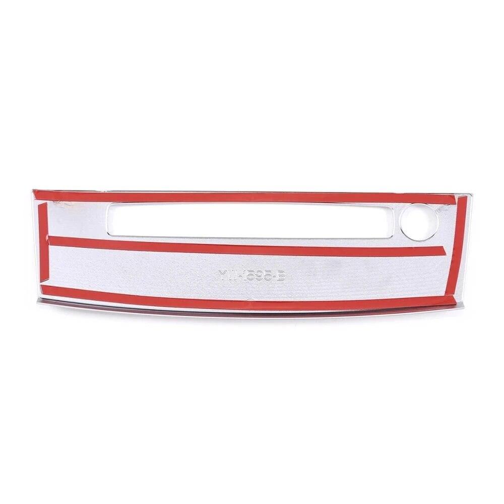 Car Styling Console Volume Adjustment Control Panel Frame Trim Fit For BMW 5 Series E60 2004-2010 Auto Interior Accessories