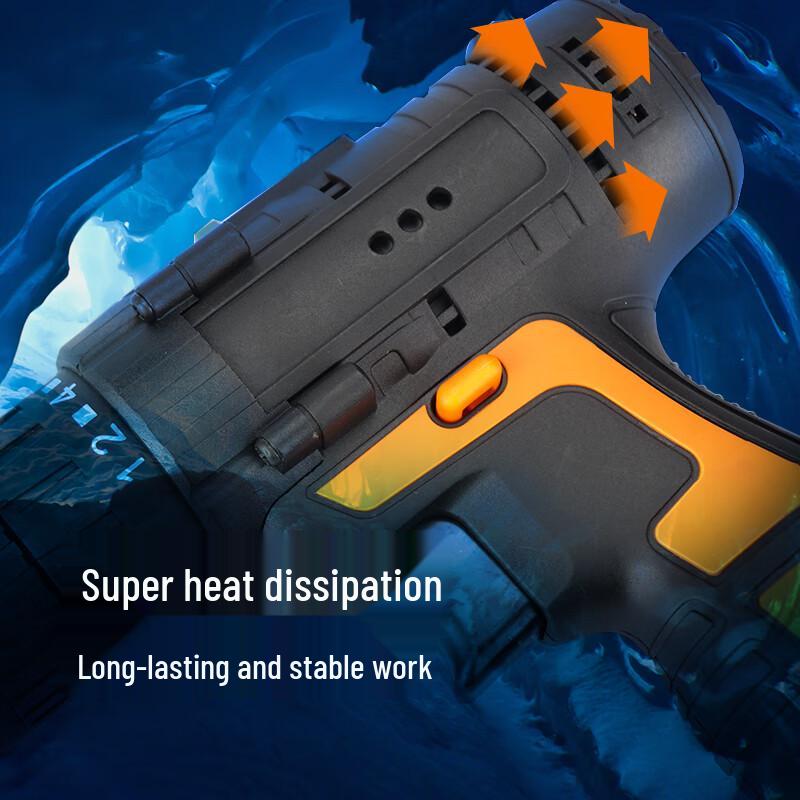 Haisidick Akumulátorová elektrická šroubovák vrtačka Sada CN zástrčka (adaptér součástí dodávky)