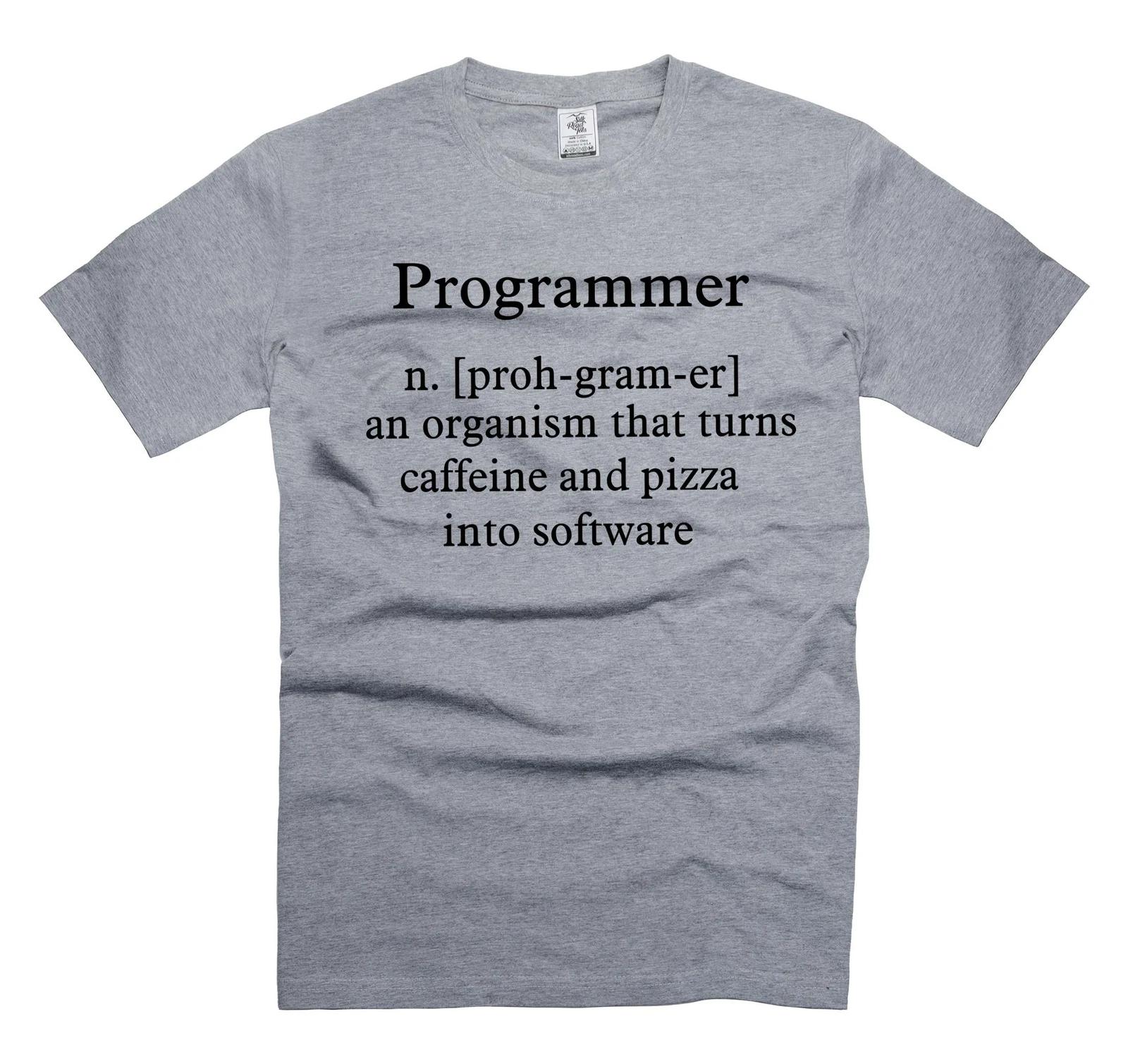 Mens Funny Programmer Tee Funny Saying Tee Shirt Humorous Gifts Programmer Shirt S