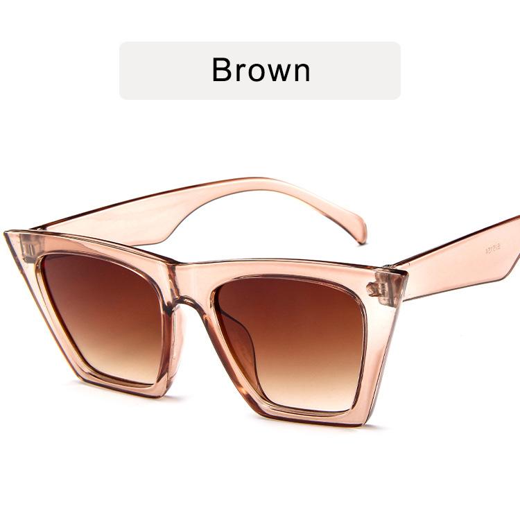 Higodoy Fashion Retro Square Women Sunglasses Brand Designer Luxury Ladies Vintage Eyewear Sol Mirror Sun Glasses UV400