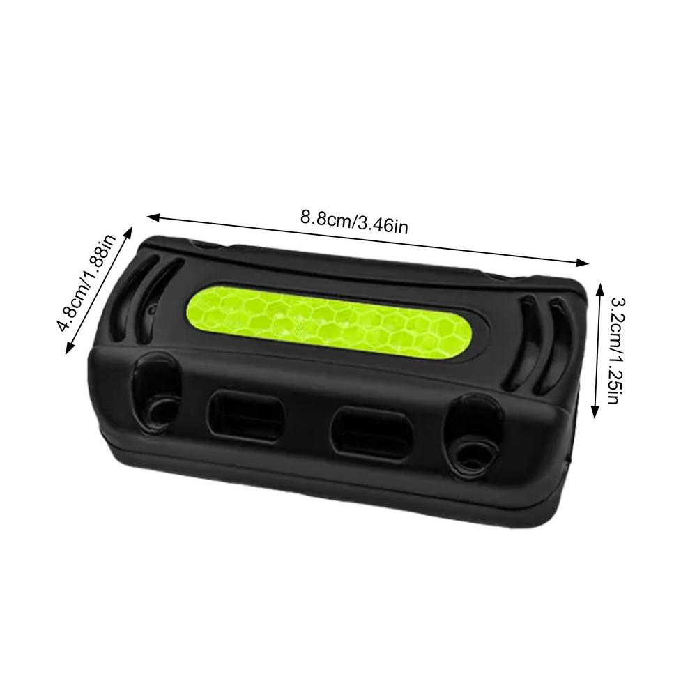 

Motorcycle Engine Guard Bumper Block Reflective Motorcycle Bumper Anti-Fall Block Decorative Blocks 4Pcs Bumper Blocks Engine