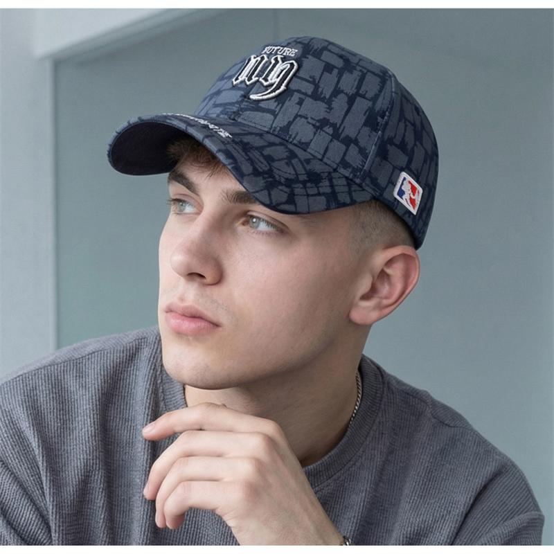 Letter Embroidery Baseball Cap for Unisex Sunshade Cap Outdoor Cap