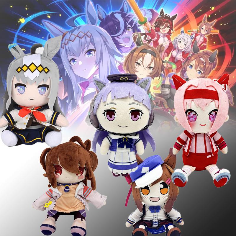 Anime Uma Musume Pretty Derby Plyšová hračka Kreslený Film Periferie Plyšák Herní Nadšenec Dětský Dárek Pro Fanoušky