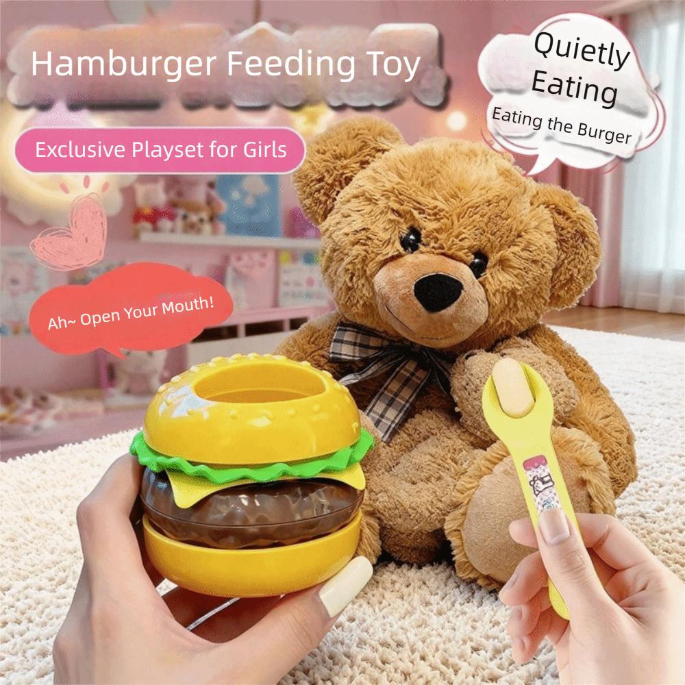 Simulation Food Japanese Early Education Toy Simulation Hamburger Pudding Toy  Early Education
