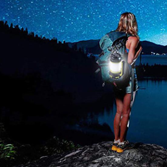 USB Rechargeable Camping Light with Long Battery Life Multi-functional Outdoor Emergency Illumination Camping