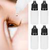 50 flaconi contagocce vuoti da 5 ml, flaconi per liquidi oculari comprimibili, con tappo e tappo