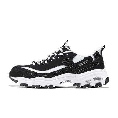 DLites 1.0 Slip-Ins Comfortable Breathable Retro Sneakers Men Sneaker Black White 232667-BKW