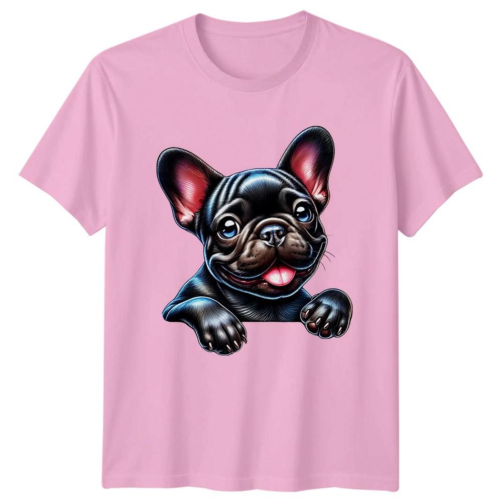Adorable French Bulldog Puppy Dog TShirt French Bulldog Gift For Him And Her