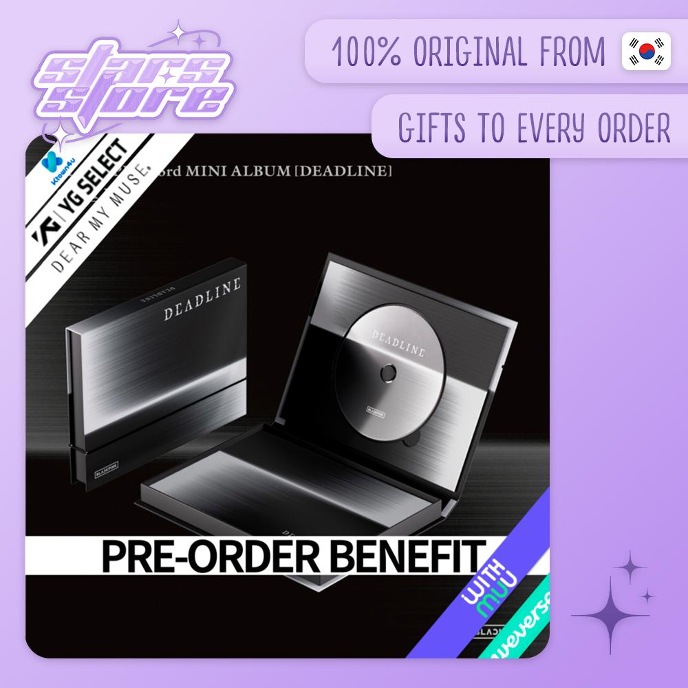 

(ВИГОДА ПЕРЕД ЗАМОВЛЕННЯМ) BLACKPINK - 3-й міні-альбом [DEADLINE] (СІРИЙ Вер.) Weverse POB