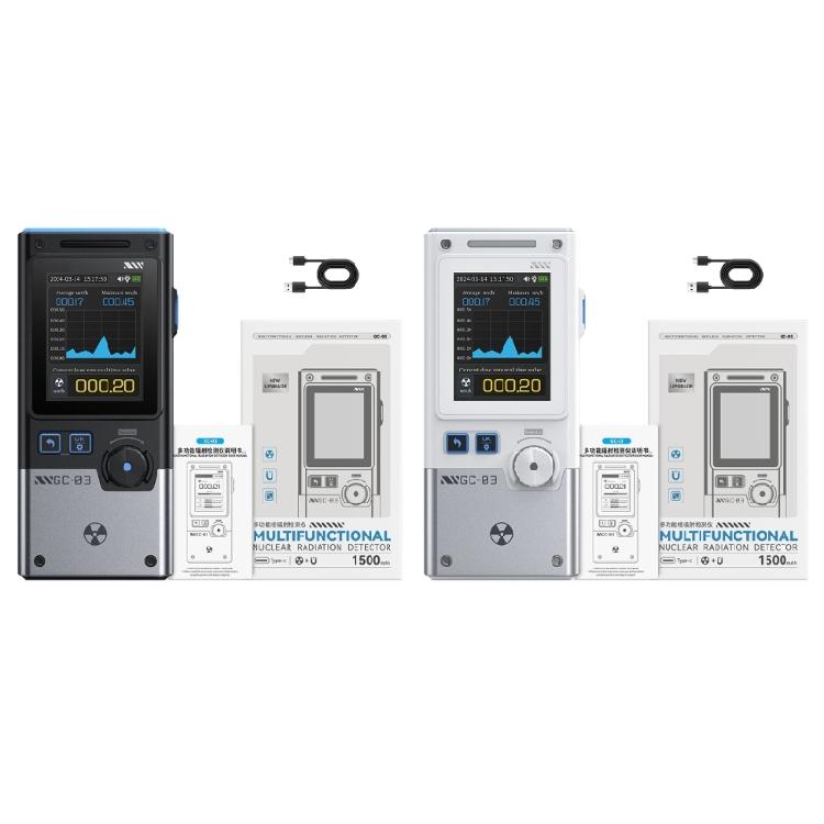 Small Radiation Monitoring Instrument Featuring Color Display Radiation Electric Magnetic Analyzers for Environmental