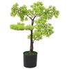 VidaXL Artificial Cypress Bonsai with Pot 60 Cm Green