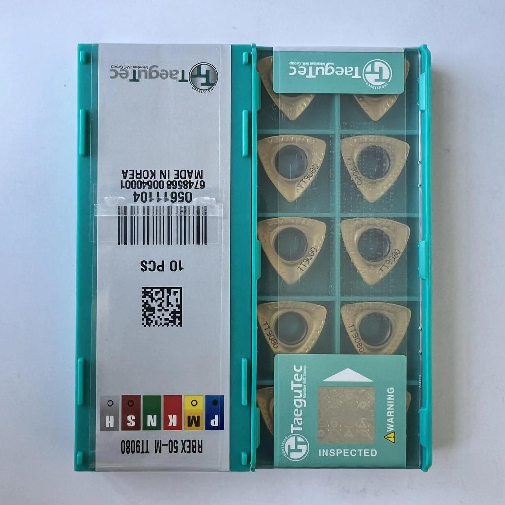 TaeguTec / RBEX50-M TT9080 /Original blade Carbide CNC Blade 10 PCS