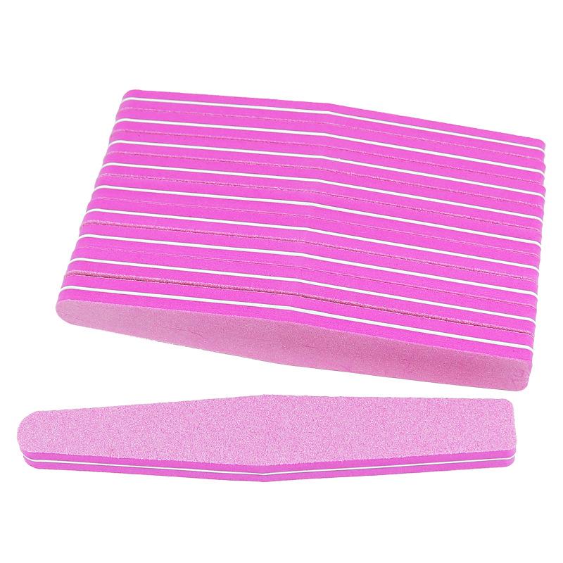 

Двусторонняя пилка для ногтей Cross-Border с высокой эластичностью: губчатые полоски для полировки и маникюра, зернистость 100/180.