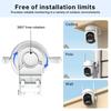 iCSee Single-Lens WiFi Home Camera: 360° Full-Color Night Vision for Smart Wireless Security