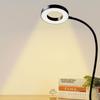 LED Reading Light 3 Light Mode 10 Dimmable Brightness Levels Flexible Gooseneck Book Light Clip on Lamp for Reading Home Office