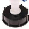 IBC Tankadapter 1/2 3/4 Zoll Kunststoffhahn Ersatzventil 60 mm Grobgewinde Import Gartenwasseranschlüsse Ablaufadapter