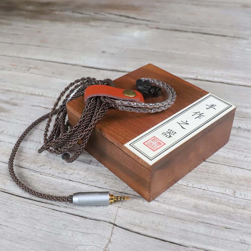 Okcsc ZT8 JH Recable for Earphones and with Bass Compatible with OFC JH JH13 V2 Layla and 4-Pin Headphones, 8-Core, Adjustment, Audio, Astell&Kern,