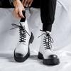 Internet celebrity explosion Martin boots men 2025 new low-top British wind fried street thin short boots spring and autumn shoes 5685-R