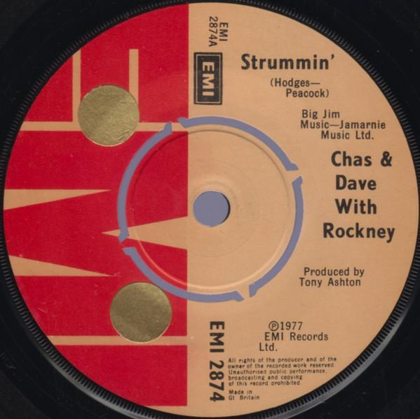 

7inch Record CHAS DAVE ROCKNEY Strummin EMI2874 EMI 1978 UK Rock Used