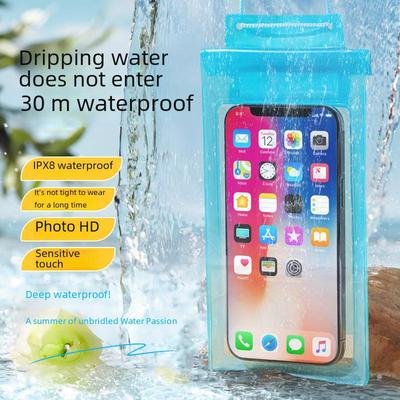 Custodia Impermeabile per Telefono, Touchscreen, Protezione a Tripla Chiusura per Drifting e Attività Acquatiche