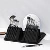 15 Hole Position Paint Brush Pouch Portable Pen Cases Multipurpose Makeup Artist Toolkit