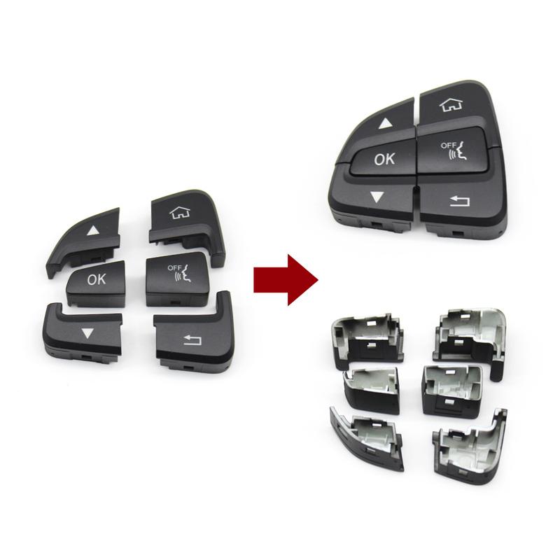 W205 W253 Car Steering Wheel Switch Button Volume Phone Multi-function Switch Buttons For BENZ C GLC Class C180 C200 C300 GLC300