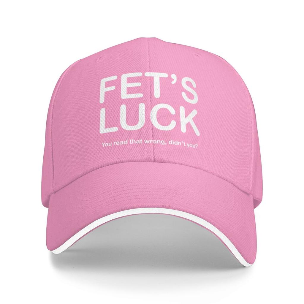 Baseball Caps Fets Luck Trendy Meme Fun Customized FeUnisex Unisex Sport Summer Caps