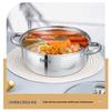 Debo 28cm 304 Stainless Steel Non-Coated Soup Pot