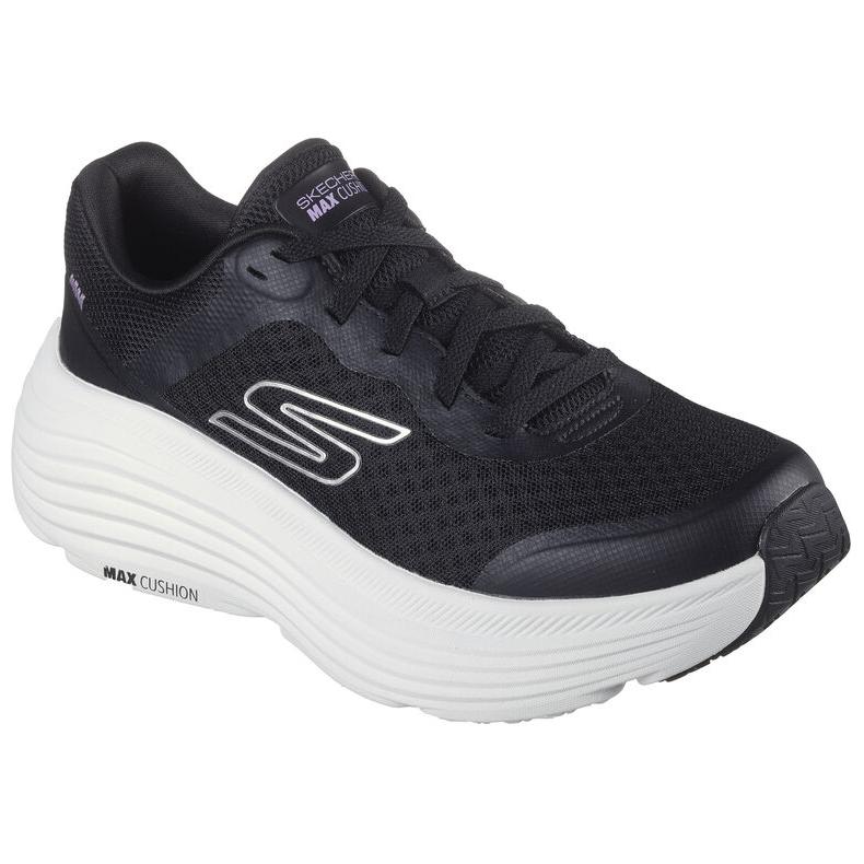 Skechers Lightweight Supportive Breathable Casual Running Shoes Women Sneaker Black 129470-BKW