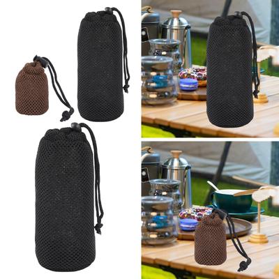 Mesh Bag Wear Resistant Container Storage Pouch for Outdoor Utensils Camping