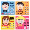 DIY Puzzle Filz Vliesstoff Spielzeug Frühe Kindheit Bildung Für Kinder Manuell Kognitiv Gesichtsausdruck Aufkleber Spielzeug