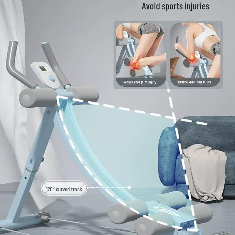 Automatic Rebound Six-Wheel Abdominal Exerciser