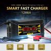 12V 10A 6A Full Automatic Smart Car Battery Charger Moto Smart Power Charging Wet Dry Lead Acid Digital LCD Display EU US Plug