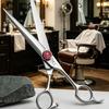 TITAN Hair Scissors Professional Barber Shear Hair Cutting 7inch Stainless Steel