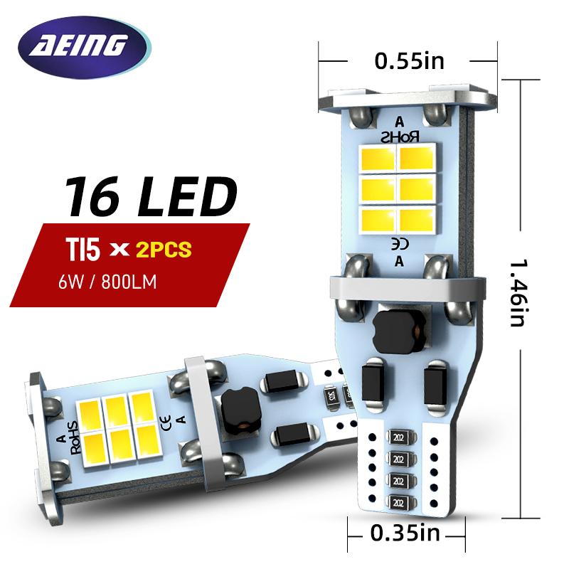 

2×LED Reverse Light Blub T15 W16W 921 Lamp For Dodge RAM 1500/2500/3500 Durango Avenger Caliber Neon Challenger Magnum Charger 2pcs Reverse Blub