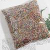 2mm Silver-Lined Glass Seed Beads: Handmade DIY Jewelry & Clothing Accessories, Transparent Loose Beads.