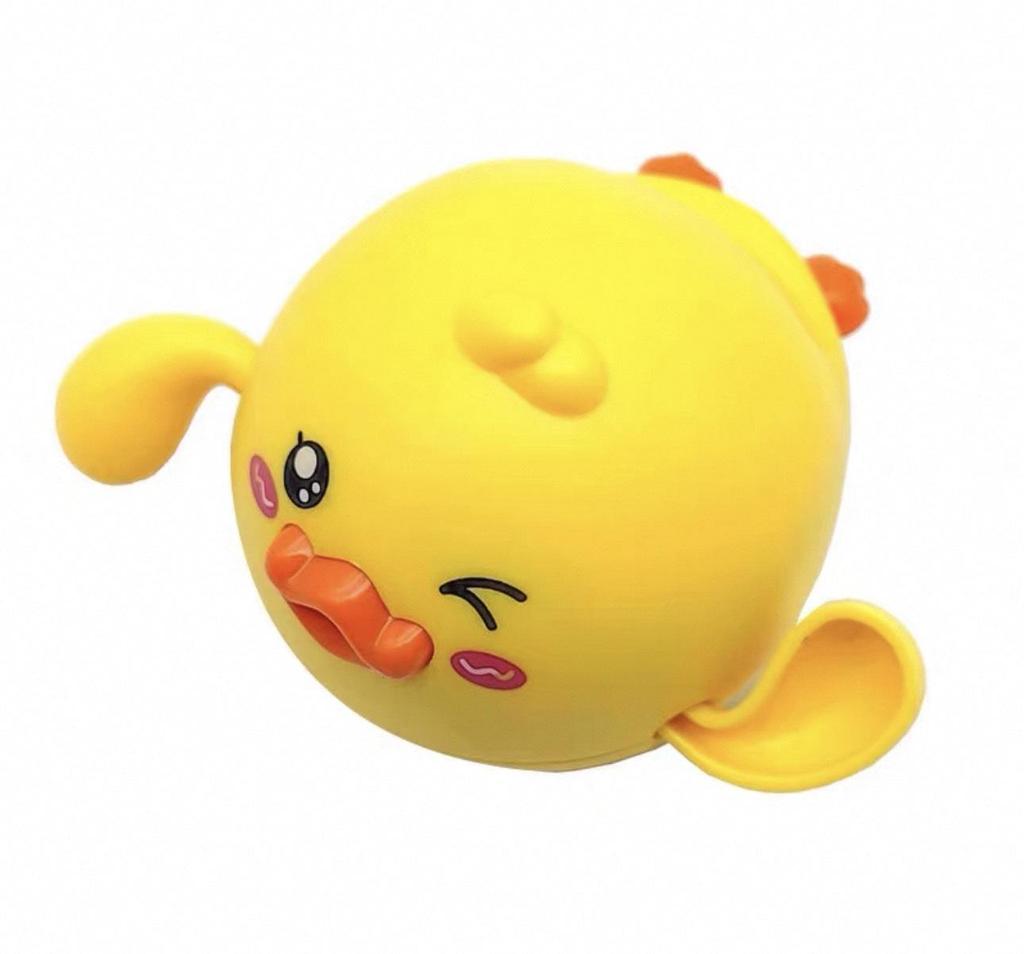 Douyin Baby Bath Toys: Wind-up Swimming Frog for Infants