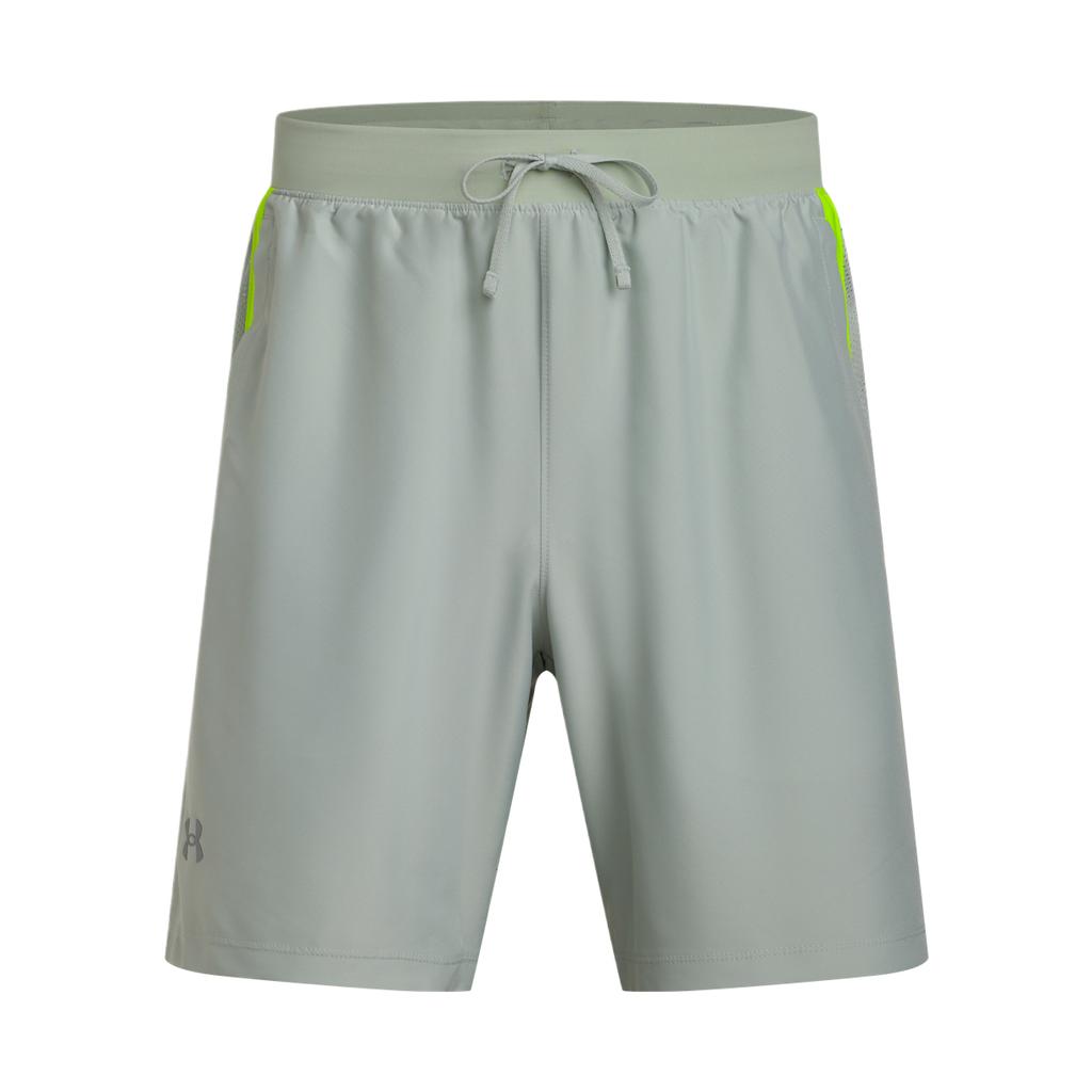 Under Armour Launch Comfortable Simple Versatile Casual Shorts Men Shorts Hydrogen-Green 1382641-377