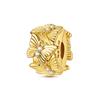 925 Silver Golden Pumpkin Cart Heart-Shaped Flower Puppy Charms Beads For Women Fit Bracelet DIY Jewelry Gifts