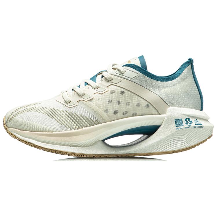 

New LiNing Jueying Essential Low Top Running Shoes Women s White Blue ARHR122-6 39