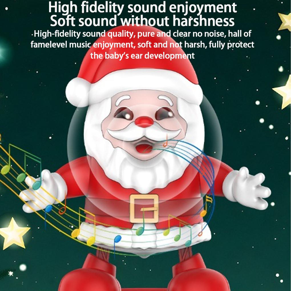 Battery Dancing Santa, Claus Cheer Christmas Concert ,Dancing Decorations Christmas Decorations Festive Holiday