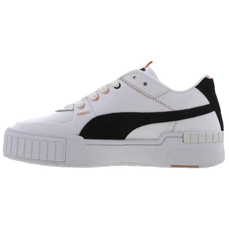 (WMNS) PUMA Cali Sport Asymetric  White Black  Women s 374573-01 EU 36