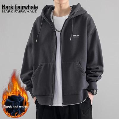 Mark Fairwhale Men's Fleece-Lined Hooded Zip-Up Sweatshirt