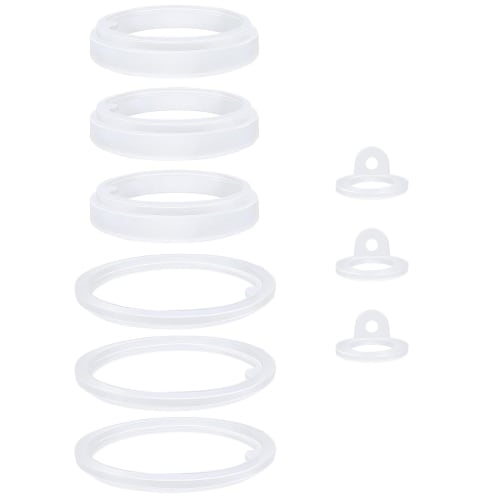 3/4pcs Silicone Seal Gasket Accessories for Thermos Flask 24/32/40/64 Oz Seal Ring Replacement Water Bottle Cup Parts Water Bottle Seal Replacement