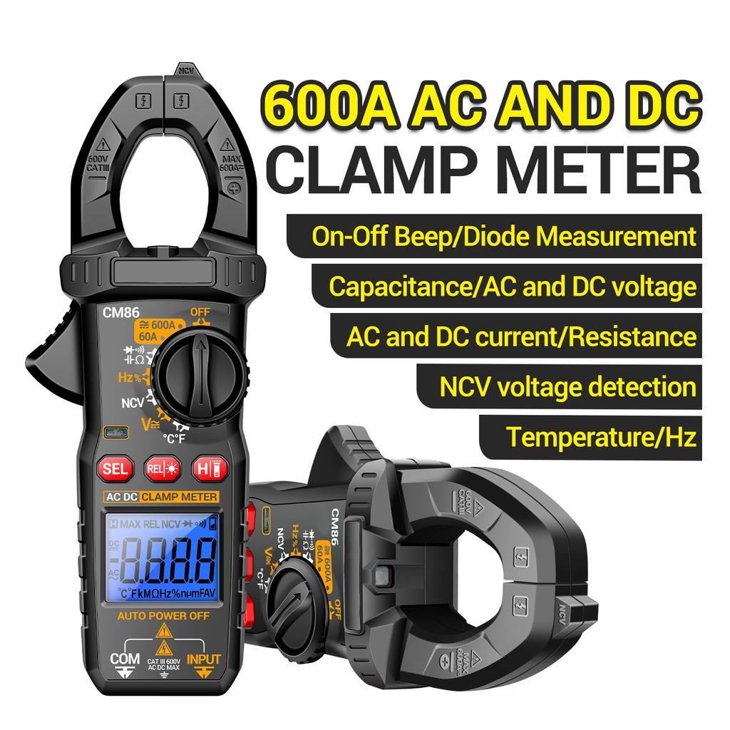 Professional Clamp Multimeter High Accuracy Digital Clamp Meter Electrical Measurement Tool for Engineers & Technicians